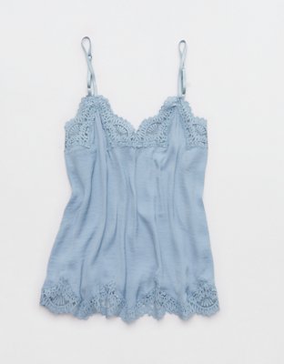 Aerie x Emily + Meritt Satin Lace Cami