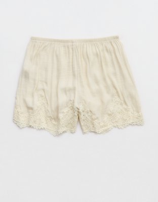 Aerie x Emily + Meritt Satin Lace Short