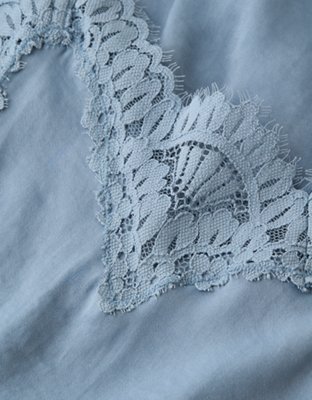 Aerie x Emily + Meritt Satin Slip Dress