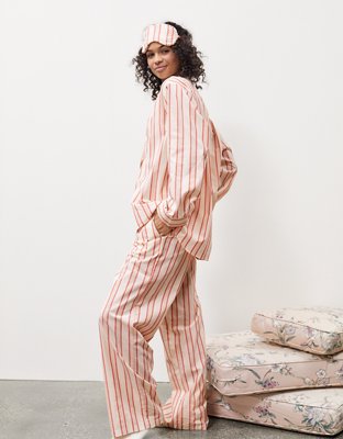 Aerie x Emily + Meritt Cotton Club Stripe Long Sleeve Top