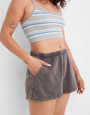 aerie sweatpant shorts