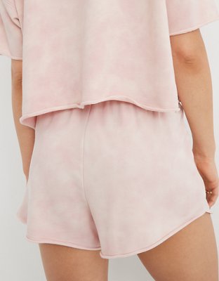 Aerie Sunset Terry Fleece High Waisted Short