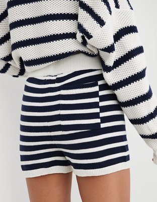 Aerie High Waisted Sweater Short