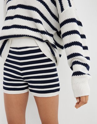 Aerie High Waisted Sweater Short