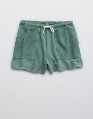 Aerie On-A-Roll Fleece High Waisted Short