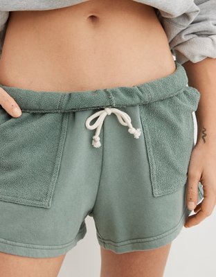 Aerie On-A-Roll Fleece High Waisted Short