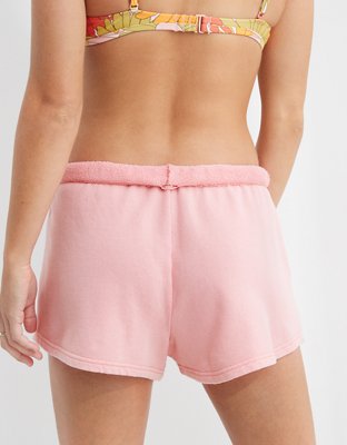 Aerie On-A-Roll Fleece High Waisted Short