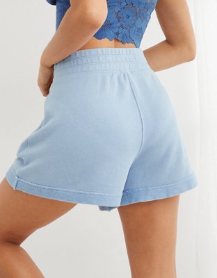 Aerie High Waisted Chillax Fleece Short