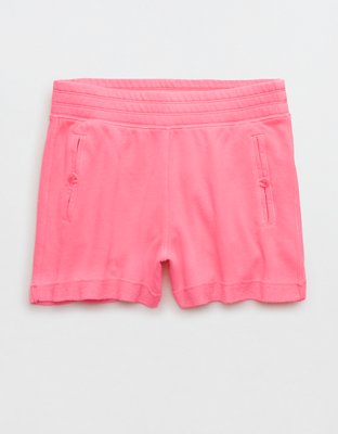 Aerie High Waisted Chillax Fleece Short
