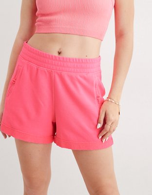 Aerie High Waisted Chillax Fleece Short