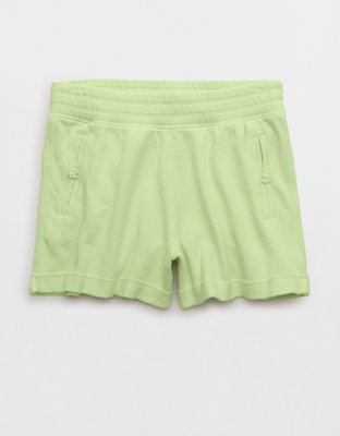 Aerie High Waisted Chillax Fleece Short