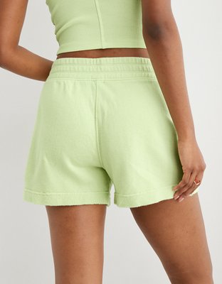 Aerie High Waisted Chillax Fleece Short