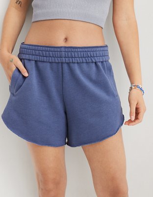 Aerie Fleece-Of-Mind High Waisted Short