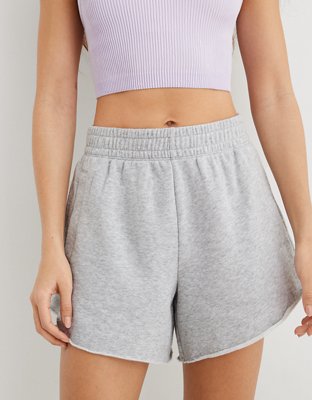 Aerie Fleece-Of-Mind High Waisted Short