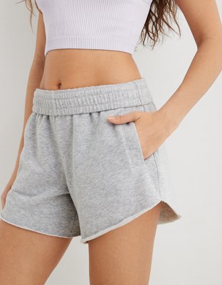 Aerie Fleece-Of-Mind High Waisted Short