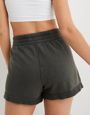 Aerie High Waisted Chillax Fleece Short