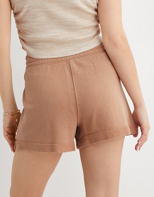 Aerie High Waisted Chillax Fleece Short