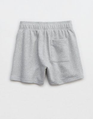 Aerie LumberJane Short de Fleece Cintura Alta