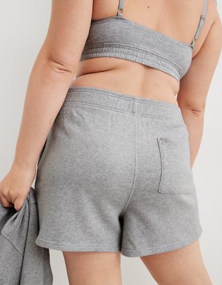 Женские свитеры Aerie High Waisted LumberJane Fleece Short — фото 3