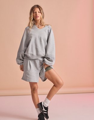 Aerie New Heights Short Estilo Trouser de Fleece