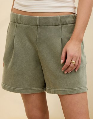 Aerie New Heights Trouser Fleece Short