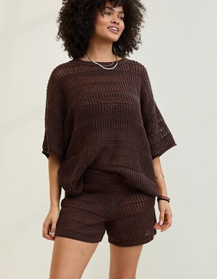 Short en crochet Aerie