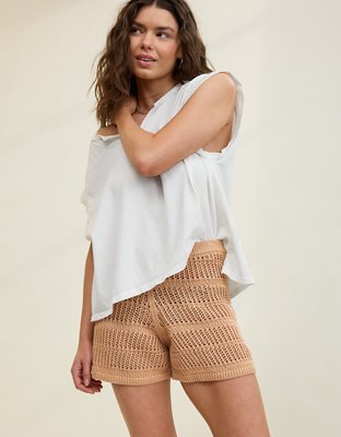 Aerie Crochet Short