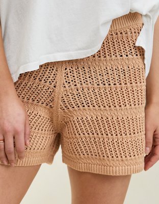 Short en crochet Aerie