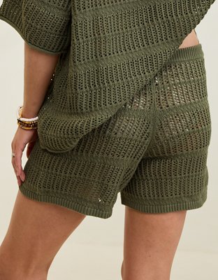 Aerie Crochet Short