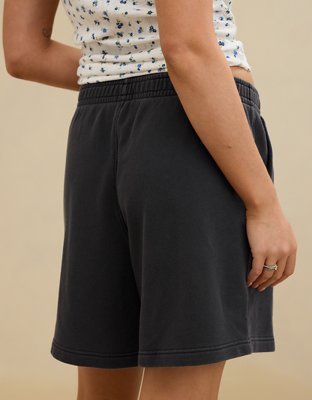 Aerie Long Fleece Short