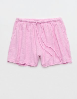 Женские шорты Aerie It's Casual Knit Slub, цвет: Фиолетовый — фото 3