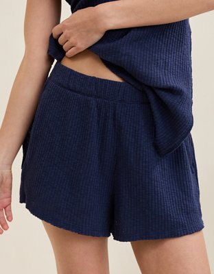 Aerie Textured Rib Short