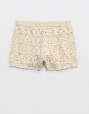 Aerie Open-Knit Hot Short