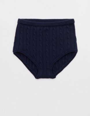 Aerie Cotton Cable Boybrief Short