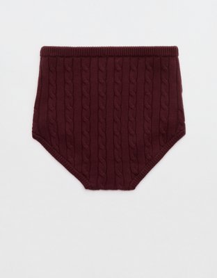 Aerie Cotton Cable Boybrief Short