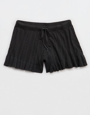 Aerie x Emily + Meritt Pointelle Sweater Short