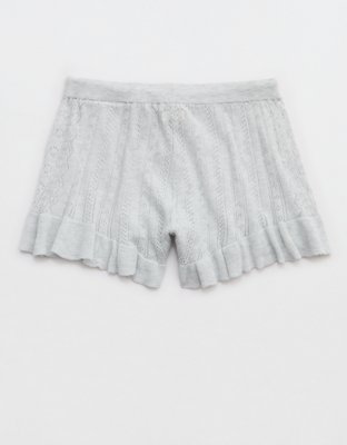 Aerie x Emily + Meritt Pointelle Sweater Short