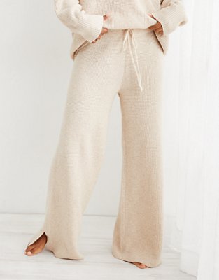 Aerie CozyUp Waffle Skater Pant