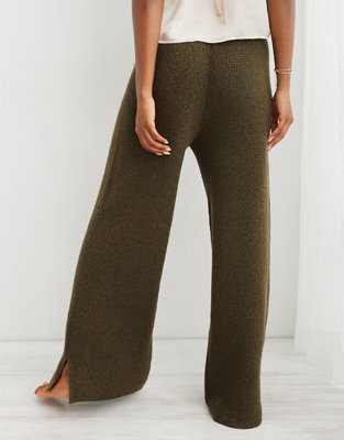 Aerie CozyUp Waffle Skater Pant