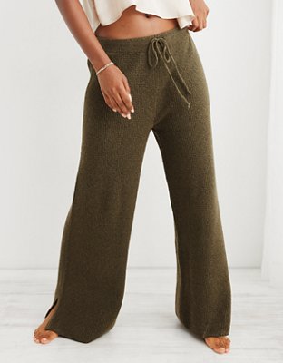 Aerie CozyUp Waffle Skater Pant