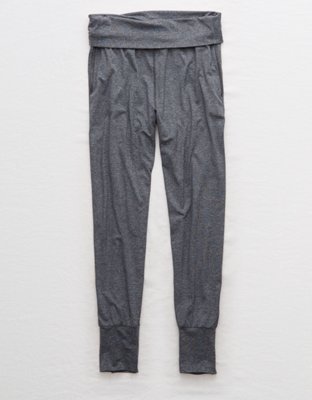 aerie foldover jogger