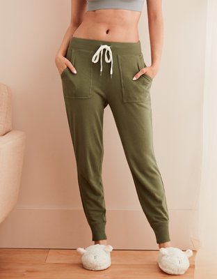 aerie green joggers