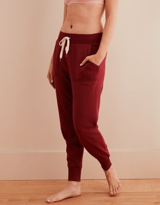aerie fleece jogger