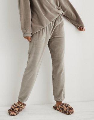 aerie velour joggers