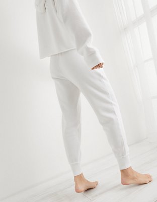 aerie fleece joggers