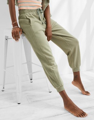 aerie dreamy soft inside out jogger