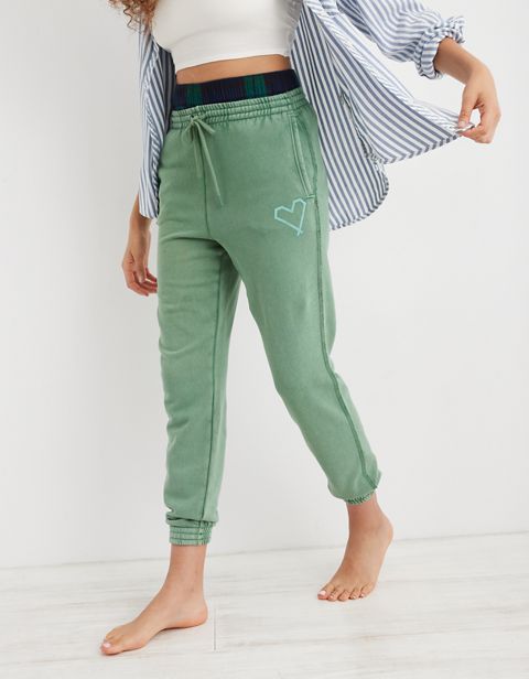 Женские брюки Aerie ANYTIME® The Sweat High Waisted Jogger