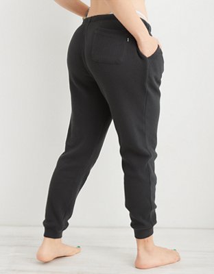 aerie waffle jogger