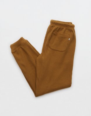 aerie waffle jogger