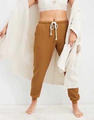 aerie waffle pants